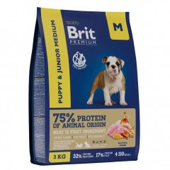 Brit Premium Dog Puppy and Junior Medium    - zooural.ru - 